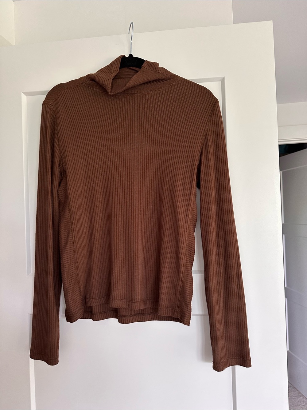Madewell Ribbed Long Sleeve Turtleneck M